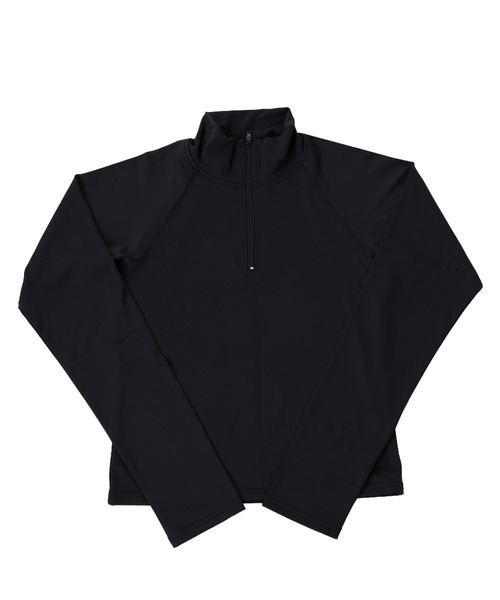 FTW(エフティダブリュー)の「HALF ZIP JERSEY(Tシャツ/カットソー・レディース・ミント/ブラック・SMALL/MEDIUM)」の12枚目の写真