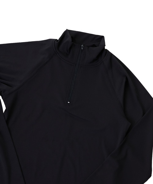 FTW(エフティダブリュー)の「HALF ZIP JERSEY(Tシャツ/カットソー・レディース・ミント/ブラック・SMALL/MEDIUM)」の13枚目の写真
