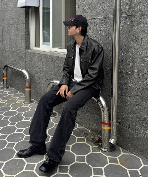 OWSA(オウサ)の「ソフトUネック無地半袖Tシャツ2カラー(Tシャツ/カットソー・メンズ・ホワイト/ブラック・LARGE/MEDIUM)」の9枚目の写真