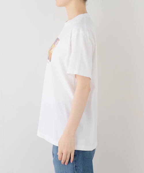 BALMYDAY'S（バルミーデイズ）の「BALMYDAYS/バルミーデイズ SLOBE別注 カーミットフォトTシャツ BAL-26SS-CS49（Tシャツ/カットソー・レディース・ホワイト・FREE）」の7枚目の写真