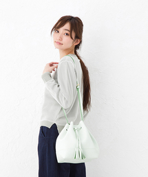 HITCH HIKE MARKET | インサイドカラーミディドロスト(ショルダーバッグ)