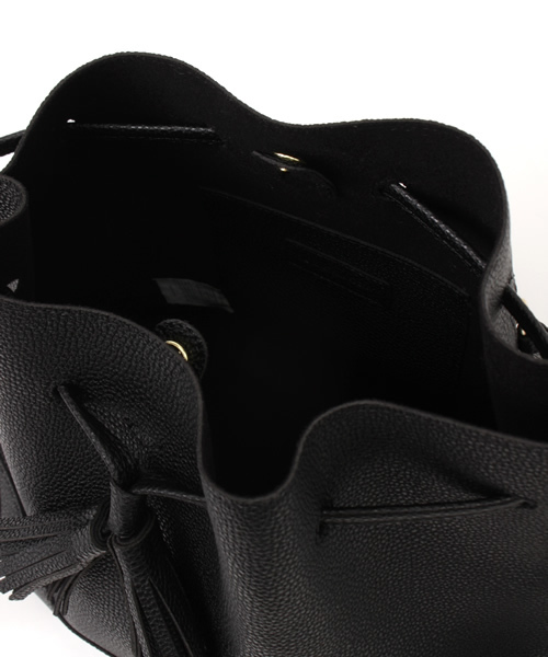 HITCH HIKE MARKET（ヒッチハイクマーケット）の「インサイドカラーミディドロスト（ショルダーバッグ・レディース・ブラック/ホワイト/ピンク/グレー/ベージュ/ピンク系その他・ONESIZE）」の14枚目の写真