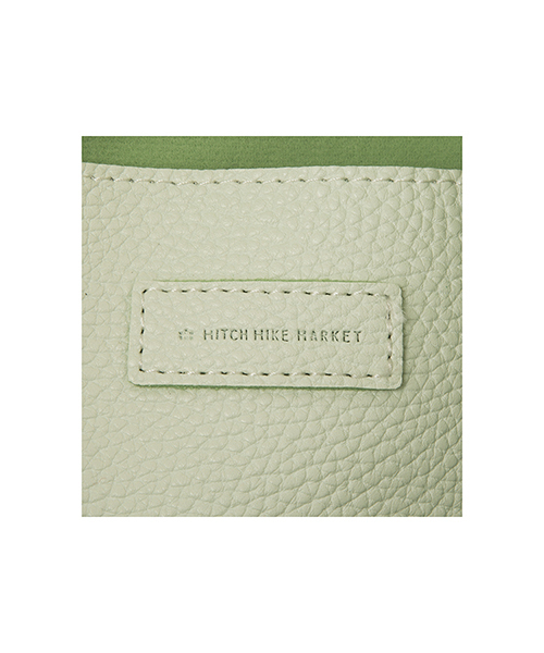 HITCH HIKE MARKET（ヒッチハイクマーケット）の「インサイドカラーミディドロスト（ショルダーバッグ・レディース・ブラック/ホワイト/ピンク/グレー/ベージュ/ピンク系その他・ONESIZE）」の10枚目の写真