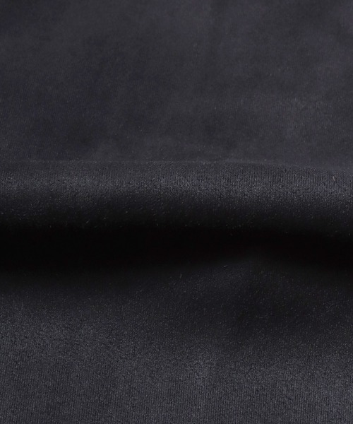 ANPAS(アンパス)の「Brushed Ponte Snap-Front Blouson / ブラッシュポンチスナップブルゾン コーチジャケット アウター メンズ 秋冬 スエードライク(ブルゾン・メンズ・アイボリー/チャコール/ブラウン・M/L)」の9枚目の写真