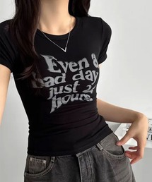 フロントロゴ 半袖Tシャツ
