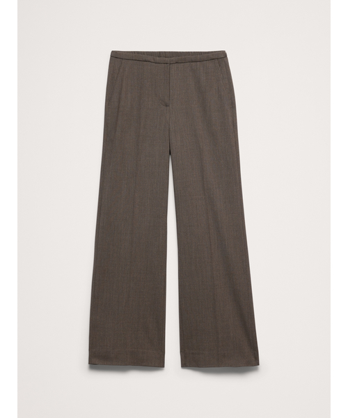Banana Republic(バナナリパブリック)の「ハイライズ ワイドレッグ イタリアン ライトウェイト ウール パンツ(その他パンツ・レディース・グレー/ブルー・0/8/2/6)」の8枚目の写真