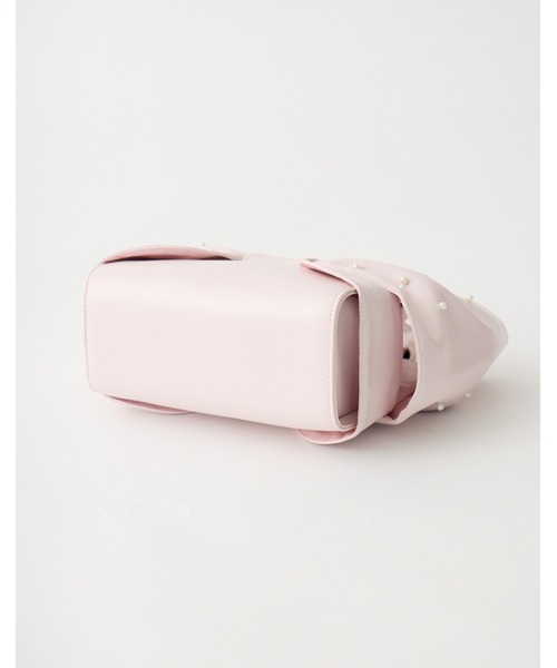 mellfy memory(メルフィーメモリー)の「Mellfy pearl ribbon kiss-lock bag(ハンドバッグ・レディース・ピンク/ベビーピンク・FREE)」の17枚目の写真