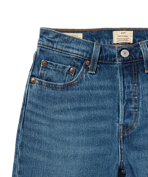 Levi's(リーバイス)の「Levi's/リーバイス 501(R) ORIGINAL ジーンズ FOR WOMEN ミディアムインディゴ(デニムパンツ・レディース・インディゴブルー・27inch/26inch/25inch/24inch/28inch/23inch)」の8枚目の写真