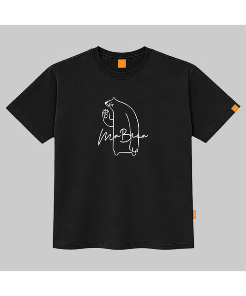 LLAMO(エラモ)の「ミスターベア 半袖Tシャツ 男女共用 ビッグサイズ S 4XL(Tシャツ/カットソー・レディース・ホワイト/ブラック/グレー/ピンク・SMALL/MEDIUM/LARGE/X-LARGE/2XL/4XL/3XL)」の3枚目の写真