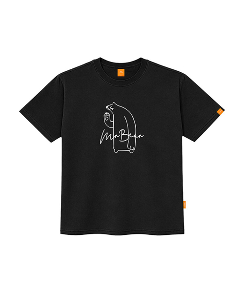 LLAMO(エラモ)の「ミスターベア 半袖Tシャツ 男女共用 ビッグサイズ S 4XL(Tシャツ/カットソー・レディース・ホワイト/ブラック/グレー/ピンク・SMALL/MEDIUM/LARGE/X-LARGE/2XL/4XL/3XL)」の6枚目の写真