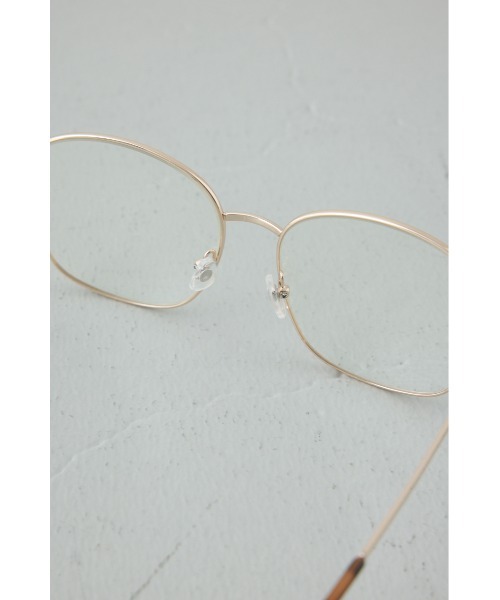 AZUL by moussy（アズールバイマウジー）の「ラウンドメタルグラス（メガネ・レディース・シルバー/ゴールド・FREE）」の15枚目の写真