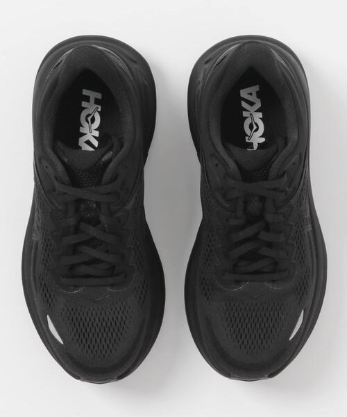HOKA（ホカ）の「HOKA ONEONE　BONDI 9（スニーカー・メンズ・ブラック・26/26.5/27/27.5/28/28.5/29/30）」の3枚目の写真