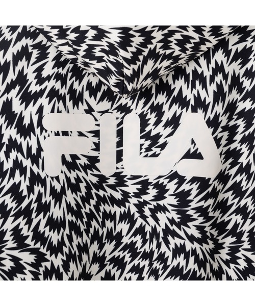 FILA（フィラ）の「ELEY KISHIMOTO×FILA HOODIE / イーリーキシモト×フィラ　スウェットフーディ（パーカー・レディース・ダークカーキ/ブラック・S/M/L/XL）」の7枚目の写真