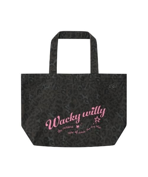 Wacky WiLLy(ワッキーウィリー)の「WOMEN'S LEOPARD REVERSIBLE TOTE BAG(トートバッグ・レディース・ブラウン・FREE)」の6枚目の写真