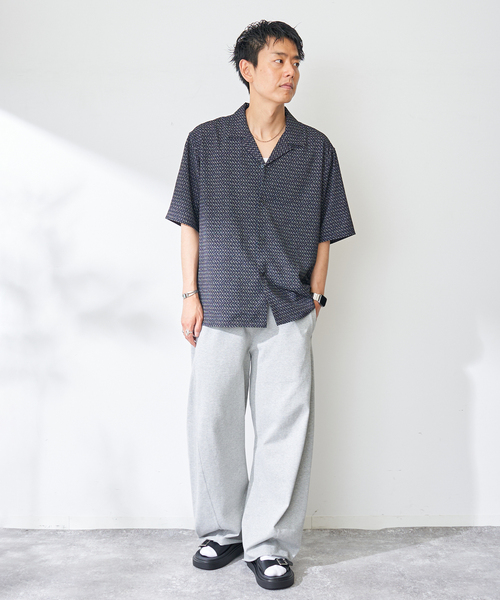 B.C STOCK(ベーセーストック)の「Assort Print S/Sシャツ(シャツ/ブラウス・メンズ・ブラック/ホワイト・LARGE/MEDIUM)」の11枚目の写真