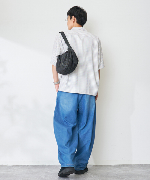 B.C STOCK(ベーセーストック)の「Assort Print S/Sシャツ(シャツ/ブラウス・メンズ・ブラック/ホワイト・LARGE/MEDIUM)」の9枚目の写真