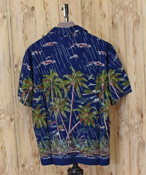 AVIREX(アヴィレックス)の「ALOHA SHIRT-STORMING PARTY-(シャツ/ブラウス・メンズ・ネイビー/ブラック・L/XL/M/XXL)」の13枚目の写真