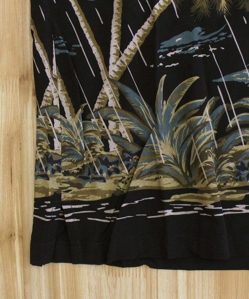 AVIREX(アヴィレックス)の「ALOHA SHIRT-STORMING PARTY-(シャツ/ブラウス・メンズ・ネイビー/ブラック・L/XL/M/XXL)」の7枚目の写真