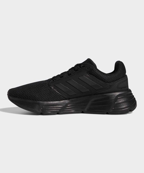 adidas(アディダス)の「GLX 6 / ランニングシューズ / アディダス adidas(スニーカー・レディース・ブラック×ブラック・22.0cm/22.5cm/23.0cm/23.5cm/24.0cm/24.5cm/25.0cm/25.5cm/26.0cm)」の6枚目の写真