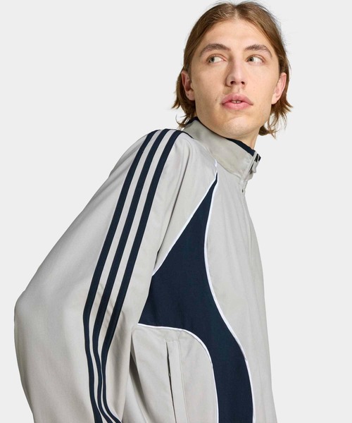 adidas（アディダス）の「チームガイスト アディカラー トラックトップ / ジャージ / トラックジャケット / アディダスオリジナルス adidas Originals（ジャージ・メンズ・グレー・XX-LARGE/3XL/LARGE/MEDIUM/SMALL/X-LARGE/X-SMALL）」の3枚目の写真