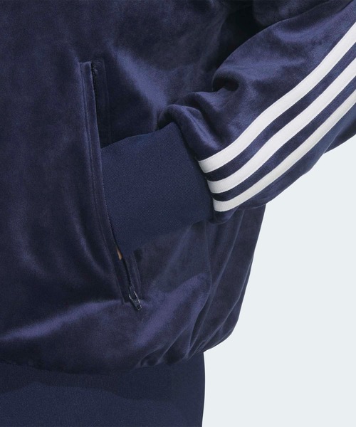 adidas(アディダス)の「FB TT ベロア / ファイヤーバード トラックトップ ベロア / ジャージ / トラックジャケット / アディダスオリジナルス adidas Originals(ジャージ・メンズ・ブルー・X-SMALL/X-LARGE/XX-LARGE/XX-SMALL/3XL/LARGE/MEDIUM/SMALL)」の9枚目の写真