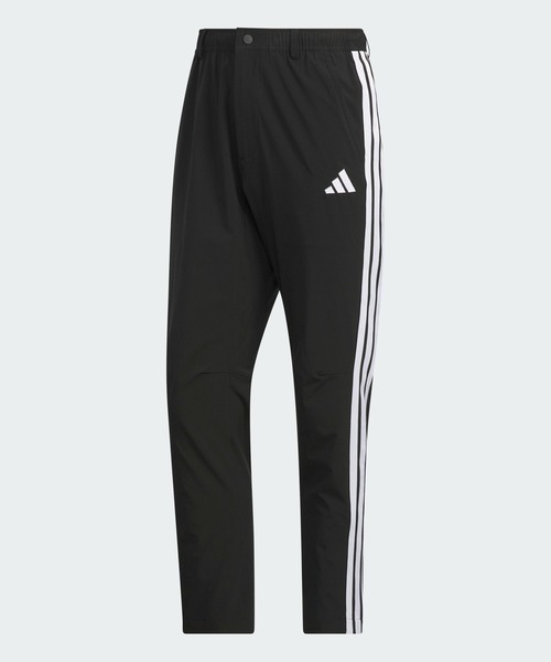 adidas(アディダス)の「ストレッチ ツイル レギュラーフィット テーパードレッグ 10分丈 オープンヘム パンツ / アディダス adidas(スウェットパンツ・メンズ・ブラック×ホワイト・XX-LARGE/3XL/LARGE/MEDIUM/SMALL/X-LARGE/X-SMALL)」の6枚目の写真