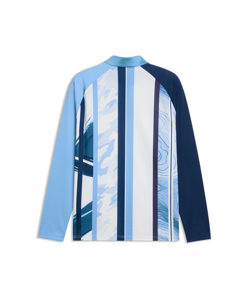 PUMA(プーマ)の「PUMA プーマ メンズ 2026-27 マンチェスターシティ FC プレマッチ 1/4 ジップト(Tシャツ/カットソー・メンズ・ブラック/ホワイト系その他・X-LARGE/SMALL/MEDIUM/LARGE)」の6枚目の写真