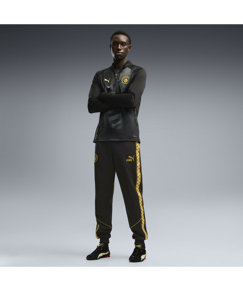 PUMA(プーマ)の「PUMA プーマ メンズ 2026-27 マンチェスターシティ FC プレマッチ 1/4 ジップト(Tシャツ/カットソー・メンズ・ブラック/ホワイト系その他・X-LARGE/SMALL/MEDIUM/LARGE)」の8枚目の写真