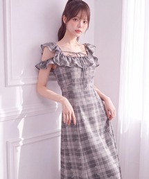 Romane Tiered Knit Dress（ワンピース）｜Her lip to（ハーリップ