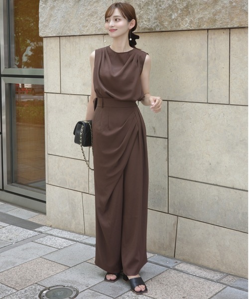 Drape tuck pants/ドレープタックパンツ（スラックス）｜ORGUE（オルグ
