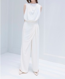 ORGUE（オルグ）の「Drape tuck pants/ドレープタックパンツ（スラックス）」