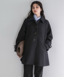 URBAN RESEARCH ROSSO WOMEN（アーバンリサーチ　ロッソ）の「ブークレステンカラーミドルコート（ステンカラーコート）」