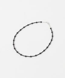 URBAN RESEARCH ROSSO WOMEN | LAPUIS SV ROUND STONE NECKLACE(ネックレス)