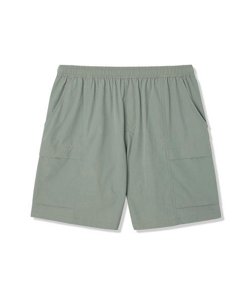 ADHOC(アドホック)の「男性フルバンディングウーブンカーゴショーツ (カーキ) (HB4SP41)(その他パンツ・メンズ・その他・71)」の1枚目の写真