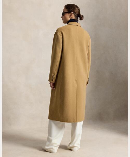 POLO RALPH LAUREN(ポロ ラルフ ローレン)の「ダブルフェイスド ロング ウール コート(チェスターコート・レディース・ブラウン系5・XXS/XS/L/M/S)」の6枚目の写真