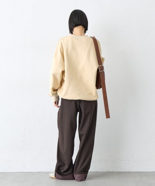 CIAOPANIC TYPY（チャオパニックティピー）の「【UNISEX】チェック柄ロールアップスラックス（その他パンツ・レディース・グレー/ブラウン・LARGE/MEDIUM）」の20枚目の写真
