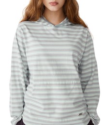 SUNLOVE | Dash Stripe Hooded LS Tee(Tシャツ/カットソー)