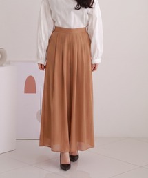 シフォンワイドパンツ
