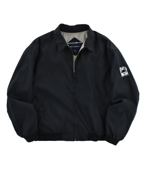 LABORATORY R(ラボラトリーアール)の「【USED】PORT AUTHORITY “Florida Lottery” スイングトップ ジャケット(ブルゾン・メンズ・ブラック・LARGE)」の1枚目の写真