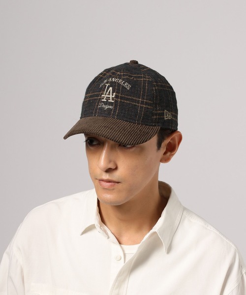 NEW ERA(ニューエラ)の「【NEW ERA(ニューエラ)】別注チェックコーデュロイ9THIRTY(キャップ・メンズ・ネイビー/ブラック/グリーン/ブラウン・FREE)」の20枚目の写真