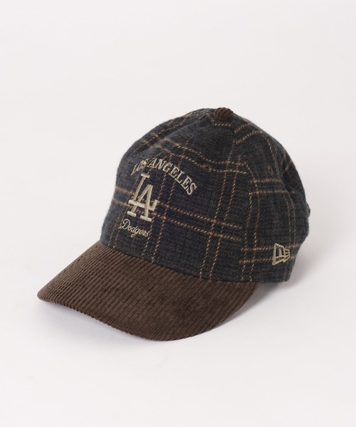 NEW ERA(ニューエラ)の「【NEW ERA(ニューエラ)】別注チェックコーデュロイ9THIRTY(キャップ・メンズ・ネイビー/ブラック/グリーン/ブラウン・FREE)」の22枚目の写真