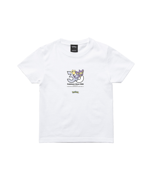 ZOZOSPOT(ゾゾスポット)の「Pokemon 30th Anniversary 1025 T-shirt 「エイパム」(Tシャツ/カットソー・レディース・ホワイト・SMALL/MEDIUM/LARGE/X-LARGE/XX-LARGE/XXX-LARGE/100cm/110cm/120cm/130cm/140cm/150cm/160cm)」の2枚目の写真