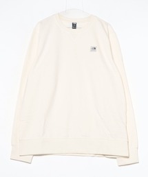 THE NORTH FACE/ザノースフェイス メンズ ヘリテージ パッチ クルーネック スウェット 前Vガゼット ブランドロゴ トレーナー