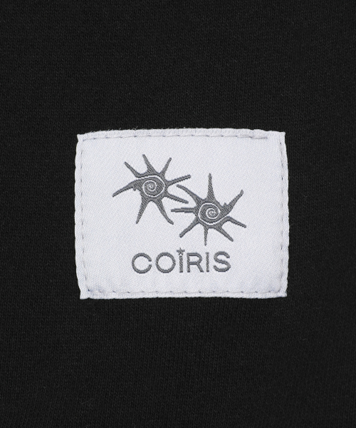 COIRIS(コイリス)の「ロネックバックレタリングスウェット男女共用(2カラー)(スウェット・レディース・ブラック/ライトグレー・FREE)」の12枚目の写真