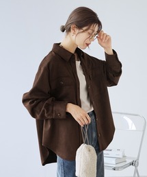 reca | スエードポンチCPOシャツ(シャツ/ブラウス)