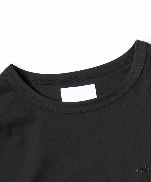 +phenix(プラスフェニックス)の「+phenix(プラスフェニックス)LAYERED LONG SLEEVE TEE / レイヤード ロングスリーブTシャツ(Tシャツ/カットソー・メンズ・ブラウン/ホワイト/ブラック/ブルー・M/L)」の20枚目の写真