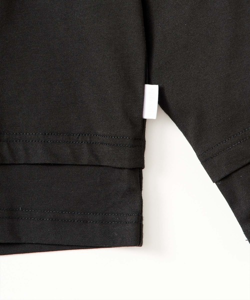 +phenix(プラスフェニックス)の「+phenix(プラスフェニックス)LAYERED LONG SLEEVE TEE / レイヤード ロングスリーブTシャツ(Tシャツ/カットソー・メンズ・ブラウン/ホワイト/ブラック/ブルー・M/L)」の22枚目の写真