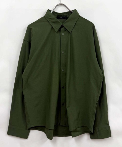 SHISKY(シスキー)の「マルチファンクション長袖シャツ(846-03)(シャツ/ブラウス・メンズ・ベージュ/ブラック/チャコールグレー/カーキ/オフホワイト・L/XL/M)」の5枚目の写真