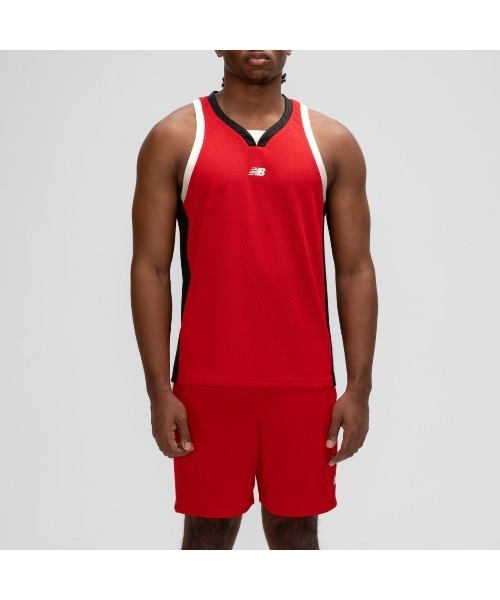 New Balance Basketball V-Neck Mesh Jersey（ニューバランス バスケットボールVネックメッシュジャージ）