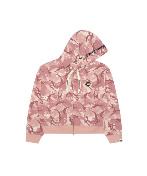 AAPE MAIN ZIP UP HOODIE(Camouflage) | AAPE.JP